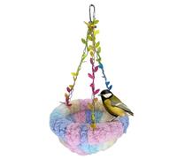 Bird Hammock - Conure Swing Bed Parrot Plush Bird Cage Hammock Snuggle Hut Parrots Nest for Parakeet Cockatiels Cockatoo Finch Conures
