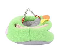 Bird Hammock Cotton Sleeping Bed Thickened Parrot Nest Warm Hanging Hut for Winter Use
