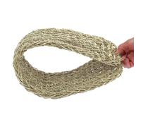 Bird Hammock,Natural Seagrass Woven Bird Hammock,Chewing Cage Accessories | for Small Animals Lovebird Conure Cockatiel Hamster Balcony Patio Playground Exercise