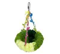 Bird Hammock Parrot Swing Bed Winter Warm Bird Nest House Finch Cage Plush for Macaw Parakeet Cockatiels Cockatoo Lovebird Nest For Small Animals