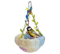 Bird Hammock Parrot Swing Bed Winter Warm Bird Nest House Finch Cage Plush for Macaw Parakeet Cockatiels Cockatoo Lovebird Nest For Small Animals