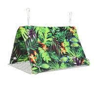 Bird Hammock - Soft Parrot Bed, Nest for Cage Nest | Hook Macaw Finch and Warm Sleeping Hut Love Bird Hanging Cave Summer Perch Africa Grey Birdhouse Toy Indoor Pet Supplies