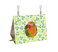 Bird Hanging Nest House, Parrot Hideaway Cave with Metal Hook, Breathable Bird Hanging Hammock for Budgerigar,Parakeet, Conure, Cockatiel, Mynah, Love Birds, Finches