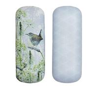 Bird Hard Glasses Case - Little Wren - Wildflower Meadow Reading Accessory