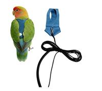 Bird Harness - Cockatiel Flying Leash for Training | Adjustable Rope Kit with Soft Comfort, Flying Training Harness for Animal Lovers, Backyard Park Vet Visits Beach Hiking Picnic