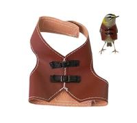 Bird Harness for Parrots, Adjustable Vintage Parrot Clothing, Small Accessories for Indoor, Outdoor, Balcony, Garden, Hammock, Playground, Chicken Coop