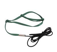 Bird Harness Leash Adjustable Elastic Flying Training Parrot Traction Rope for Cockatiel Lovebird (S)