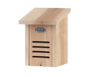 Bird House 16 cm For Ladybird Wood Beige Four Drainage Holes Fallen Fruits