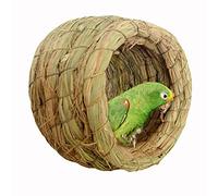 Bird House Artificial Bird's Nest, Hand-Woven Garden Bird House, Very Suitable for Bird Breeding, Keep Warm in Winter (Size : 12-14cm)