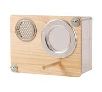 Bird House - Bird Nesting Box, Parakeet Nest in Transparent Design | Incubator for Birds with Perch, Pairing Box for Birds with Perch for Blue Tits, Wrens, Swallow's Finches