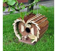 Bird House feeder Hotel Wooden feeding Station