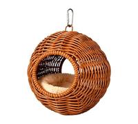 Bird House for the Cage, Washable Breathable Nest Padding, Bird Bed Hammock Hiding , for Cockatiel, Canary, Inseparable Finches, Small Living Room, Indoor, Outdoor, Aviary