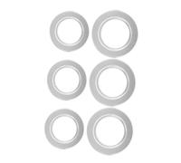 Bird House Hole Protectors 6pcs Metal Guards Replacement for Bird Nest Boxes Prevent Biting 55mm 75mm Diameter Essential Accessory for Breeding Parrots