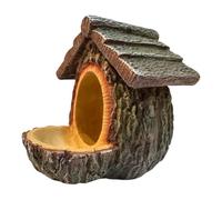 Bird house, open design, bird house holder, decorative for wild birds, for watching squirrels and hummingbirds from the window to the outside