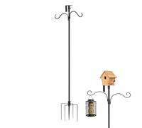 Bird House Pole | Heavy Duty Bird House Pole Mount Kit | Garden Decor Birdhouse Mounting Post Support Rod for Weather Station Backyard Yard Lawn Outside Birdwatching