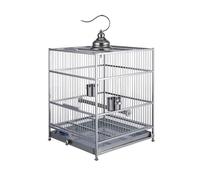 bird house Stainless Steel Bird Cage with Drawable Chassis Durable Easy to Clean Ideal for Small to Medium Birds For Home Use