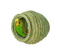 Bird House The Bird's Nest Woven by Hand-Made Grass Can Be Washed, and The Pet Rest and Breeding Place (Size : Medium)