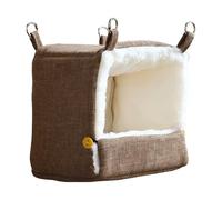 Bird House - Warm Plush Nest, Soft Parrot Bed Heating Mat, Nest for Parakeets, Heated 5 Temperature Hammock for Cockatiels, Lovebirds, Hamsters, Parakeets, Cockatoos, Home, Outdoor Balcony