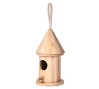 Bird Houses - Bird House for Hanging Outdoors, Bird Nest Bird House Outdoor Hanging Bird House | Handmade Natural Bird House for Backyard/Courtyard/Patio Decoration, Bird Nest, C.as shown in the