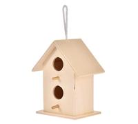 Bird Houses - Bird House, Nesting Box for Outdoors, Handmade Bird Protection, Hanging Bird House for the Garden, Decorative Bird Nest with Ventilation Holes for Backyard, Patio