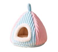Bird Hut Soft Plush Warm - Thickened Enclosed Riangular Hammock | 7.09x7.87 inches Cockatiel Sleeping Nest Hut for Cold Weather Parrot Hamster Sugar Glider Conure Cockatiel Canary Finch