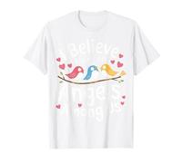 Bird I Believe There are Angels Among Us T-Shirt