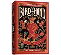 Bird in The Hand Themed Playing Cards | 54 Pieces of Stunning Custom Art | Unique Bird on Every Card in The Deck