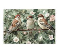 Bird Jigsaw Puzzles for Adults 2000, 2000 Piece Jigsaw Puzzles for Adults, 99.5x70.5cm Hard Impossible Wooden Puzzle, Challenging Game for the Whole for Women, Gifts for Men, Theme: (Flower), -8329