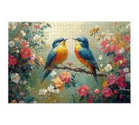 Bird Jigsaw Puzzles for Adults 4000, 4000 Piece Jigsaw Puzzles for Adults, 141.5x87.5cm Hard Impossible Wooden Puzzle, Challenging Game for the Whole for Women, Gifts for Men, Theme: (Flower), -7589