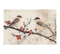 Bird Jigsaw Puzzles for Adults 4000, 4000 Piece Jigsaw Puzzles for Adults, 141.5x87.5cm Hard Impossible Wooden Puzzle, Challenging Game for the Whole for Women, Gifts for Men, Theme: (Flower), -7571