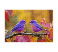 Bird Jigsaw Puzzles for Adults 5000 Piece Jigsaw Puzzles for Adults Leaf 156x105cm, Classic Educational Games Decompression, Challenging Game for Families Beautiful Home Decor Gifts for Men Women I-64