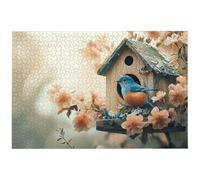 Bird Jigsaw Puzzles for Adults 6000, 6000 Piece Jigsaw Puzzles for Adults, 179.5x105.5cm Hard Impossible Wooden Puzzle, Challenging Game for the Whole for Women, Gifts for Men, Theme: (Flower), -8945