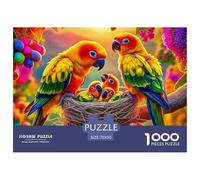 Bird Jigsaw Puzzles Kid Age 12 Years Up Impossible And Difficult Challenge 1000 Pieces Bird Challenging Puzzle Games Puzzle Games There Are Letters on The Back 70x50cm/1000pcs