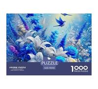 Bird Jigsaws Kid Age 12 Years Up Impossible And Difficult Challenge 1000 Piece Bird Challenging Puzzle Games Educational Games There Are Letters on The Back 70x50cm/1000pcs