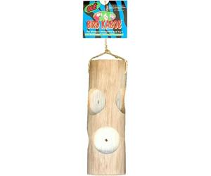 BIRD KABOB OLE LARGE GENUINE PARROT SHREDDING PLAYTIME TOY CYLINDER 40CM
