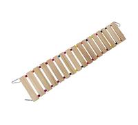 Bird Ladder for Parrots Chickens Natural Swinging Chew Climbing for Active Play Poultry Coop Birdcage for All Breeds