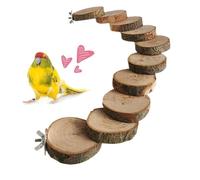 Bird Ladder for the Cage - Cage Accessories - Bird Perches - For the Play Area in Your Home for Mental Stimulation and Prevention of Boredom in Alone Time