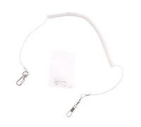 Bird Leash, Anti-Bite Bird Harness Retractable Bird Flying Rope, Flexible Bird Leash with Leg Ring, Anti-Bite Outdoor Flying Training(4.5mm)