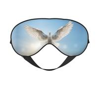 Bird Love Heart Art1 Eye Mask for Sleeping, Sleeping Mask Blocking Out Light Perfectly for Women and Men, Soft and Comfortable Blindfold for Travelling