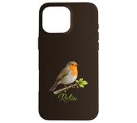 Bird Love: Robin Case for iPhone 16 Pro Max