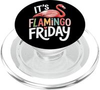 Bird Lovers It's Flamingo Friday Mode On PopSockets PopGrip for MagSafe