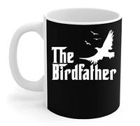 Bird Lovers - The Bird Father Eagle Bird Watcher Birding Father's Day Porcelain Mug Drinking Cup Unique Coffee Mug Durable Tea Cup Novelty Gift for Home Office Women 330 Ml