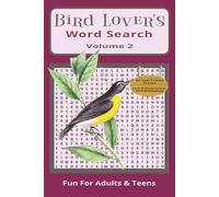 Bird Lover's Word Search Volume 2 6X9