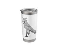 Bird Man Helicopter Head Myth Stainless Steel Insulated Tumbler