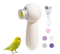 Bird Nail Grinder | Electric Parrot Beek Grinder | Multipurpose Bird Care Supplies, Nail Trimming Tool with 6 Grinding Heads for Cocachiel, Hamster