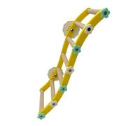 Bird Natural Wood Bird Play Stands Parrots Perch Stand with Removable Tray Climb Ladders Swing Chewing Toy Multicolor Wood Hangings Climbing Ladder Toy