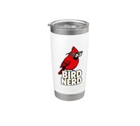 Bird Nerd Funny Bird Watching for Women Stainless Steel Insulated Tumbler