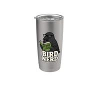 Bird Nerd Funny Bird Watching for Women Stainless Steel Insulated Tumbler