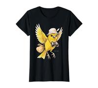 Bird Nerd Shirt Birder Birding Bird Spotting Ornithologist Value Graphic T-Shirt, Women, Black, M
