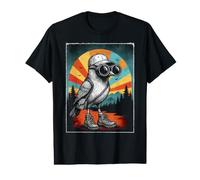 Bird Nerd Shirt Retro Birder Binoculars Nature Funny Value Graphic T-Shirt